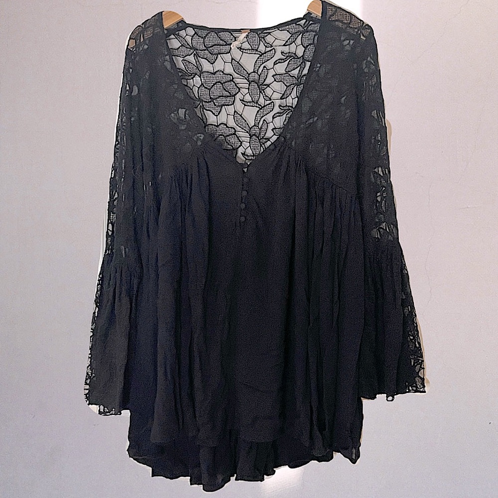 FREE PEOPLE BOHO MINI DRESS